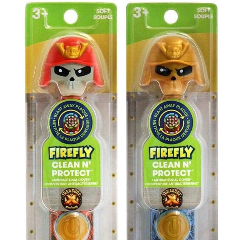 Firefly Treasure X PowerToothbrush w/Antibac Cover